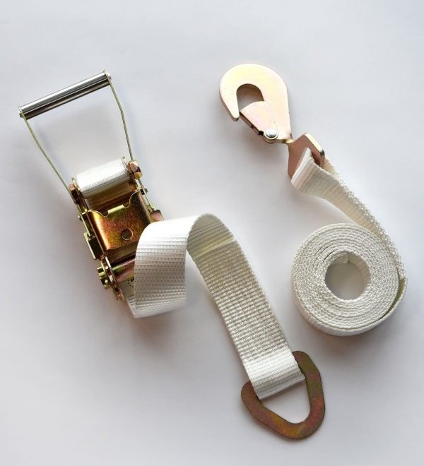 Heavy-duty 2 inch wide ratchet strap