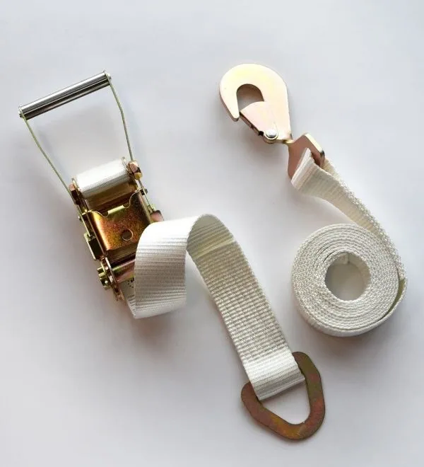 Heavy-duty 2 inch wide ratchet strap